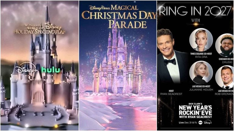 ABC Announces 2026 Holiday Lineup With Disney Holiday Spectacular, Christmas Parade and Rockin' Eve