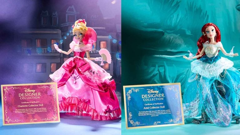 Ariel and Lottie Disney Designer Dolls Join the Dance Series: Release Dates and Price