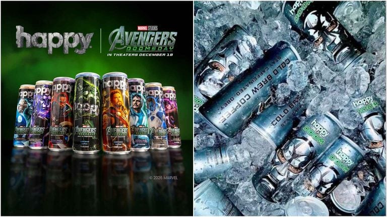 Avengers: Doomsday Coffee Cans: happy Launches Eight Collector Cans With Doctor Doom and Thor