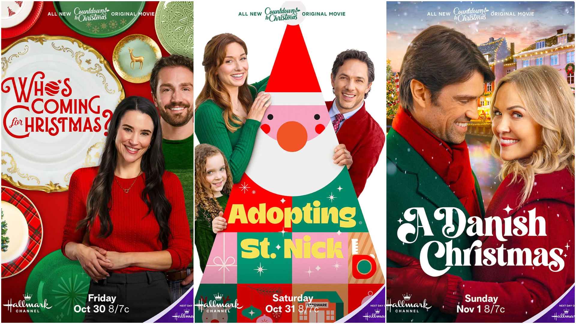 Hallmark Countdown to Christmas 2026 Week 3: Who's Coming for Christmas?, Adopting St. Nick and A Danish Christmas