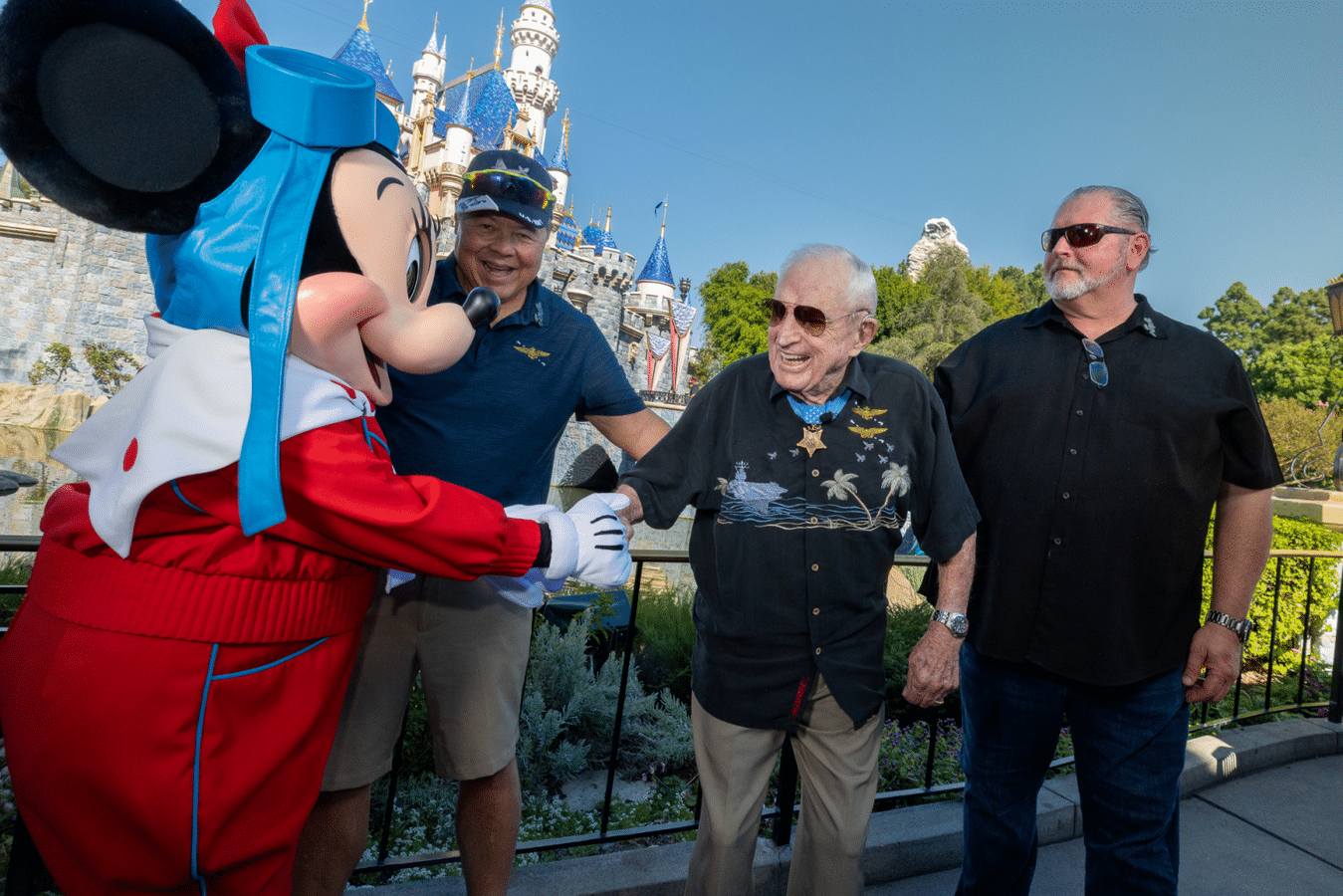 Disneyland Honors Medal of Honor Recipient Royce Williams 101 as Honorary Citizen