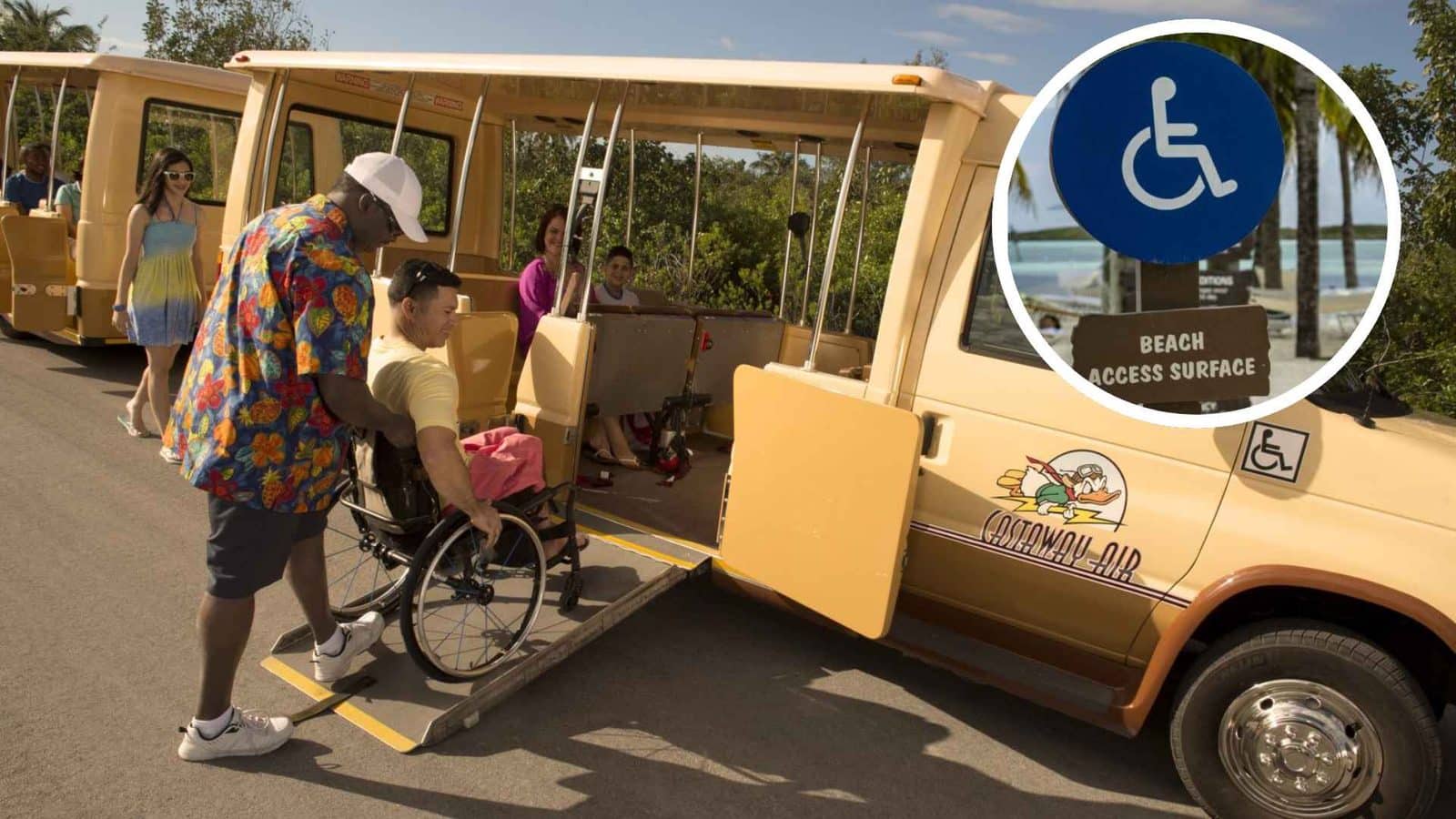 Disney Cruise Line Adds Haptic Vests Braille Guidebooks and Beach Wheelchairs for Guests With Disabilities