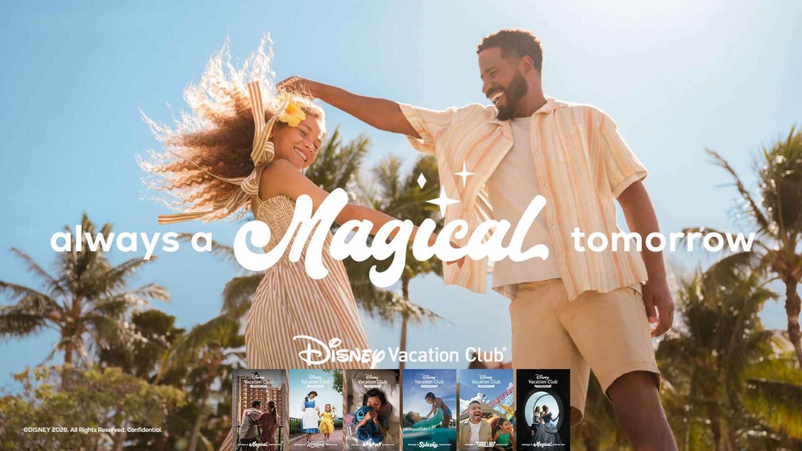 Disney Vacation Club Launches Always a Magical Tomorrow Brand Campaign November 1
