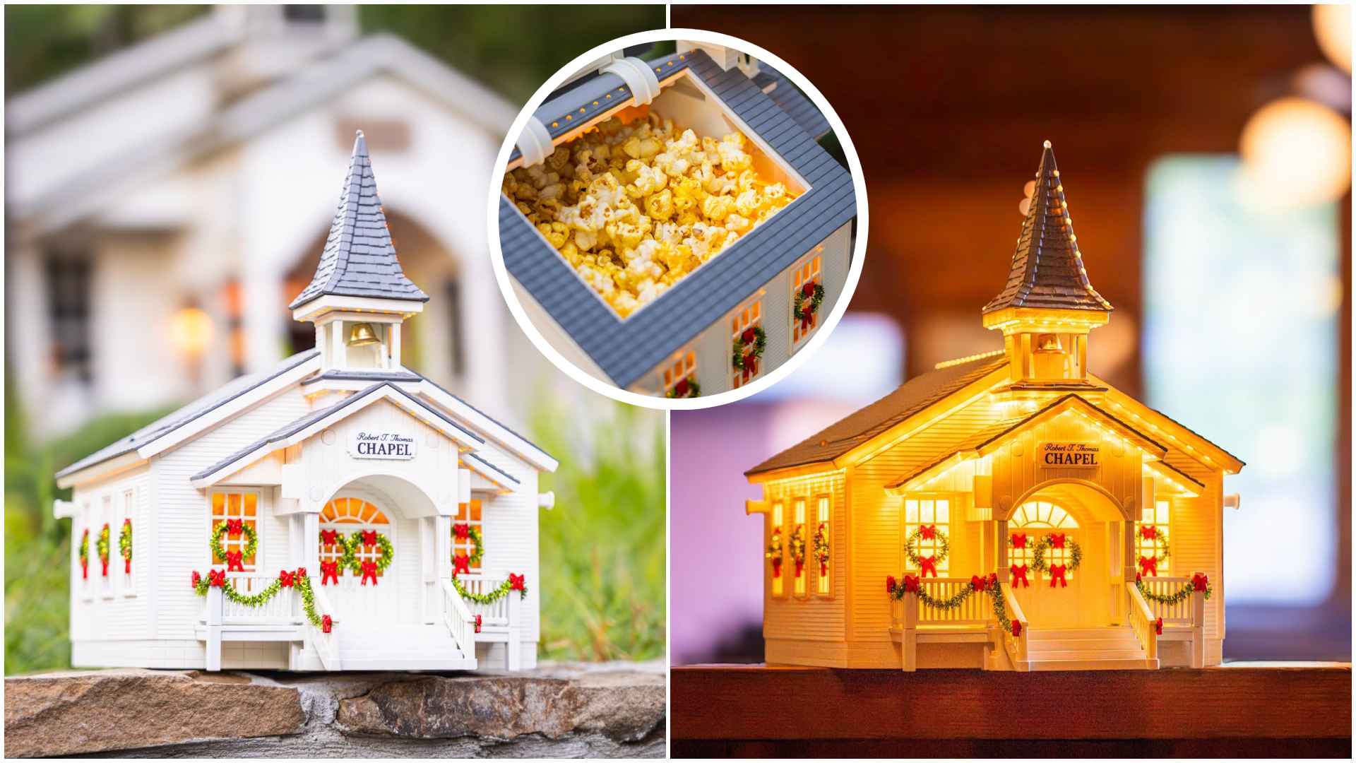 Dollywood Reveals Chapel Popcorn Bucket for Smoky Mountain Christmas 2026