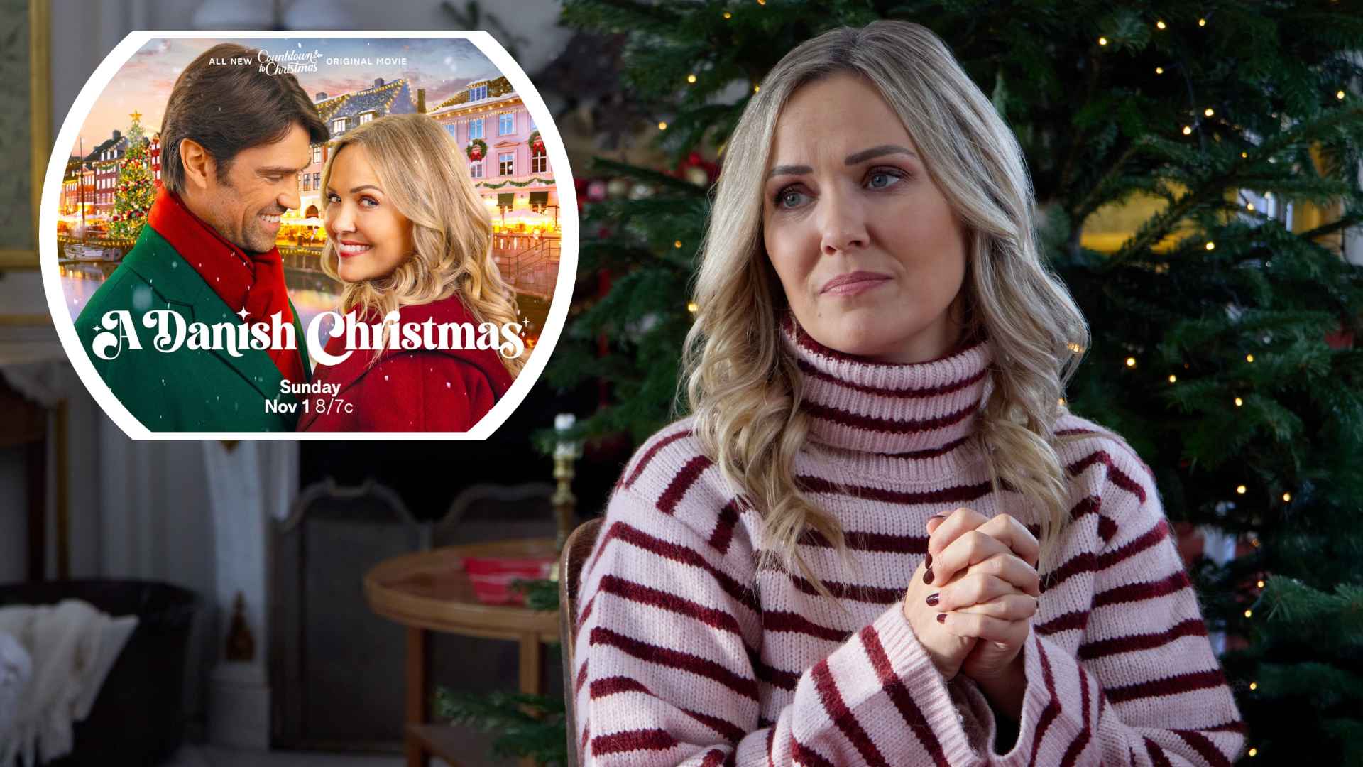 Hallmark's A Danish Christmas: Emilie Ullerup Brings Copenhagen, Hygge and Her Own Family to Hallmark