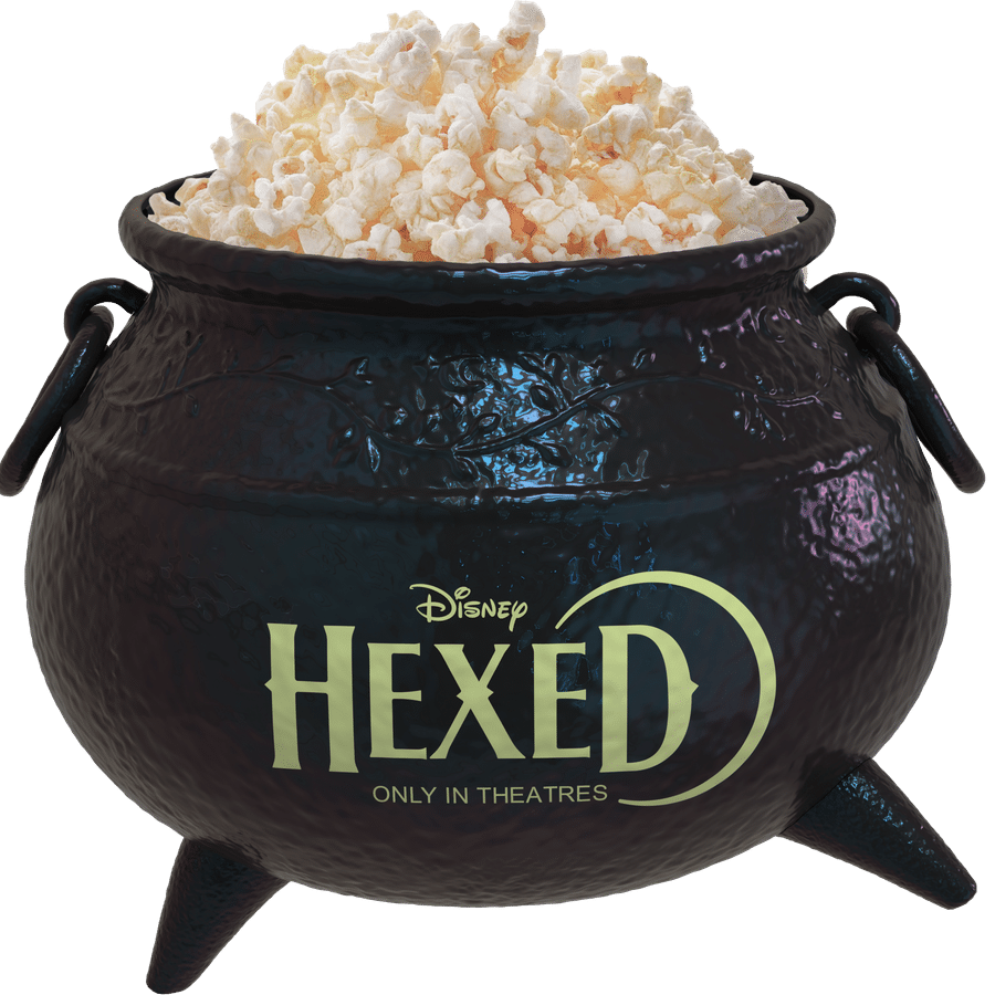 Hexed cauldron popcorn bucket