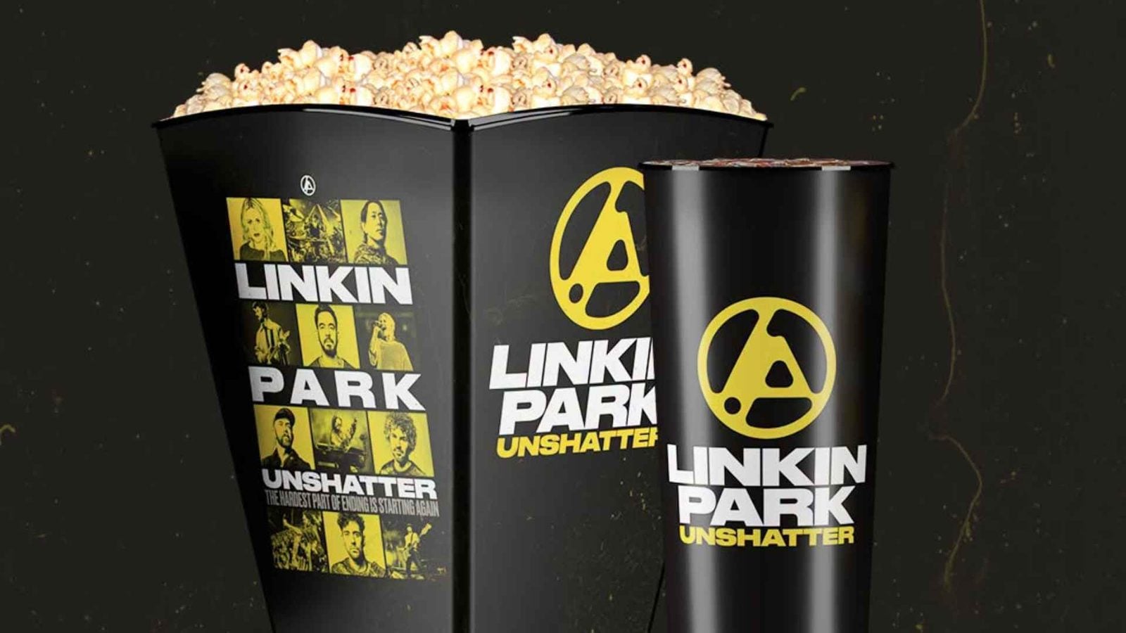 Linkin Park Unshatter Popcorn Bucket and Cup Now at Regal
