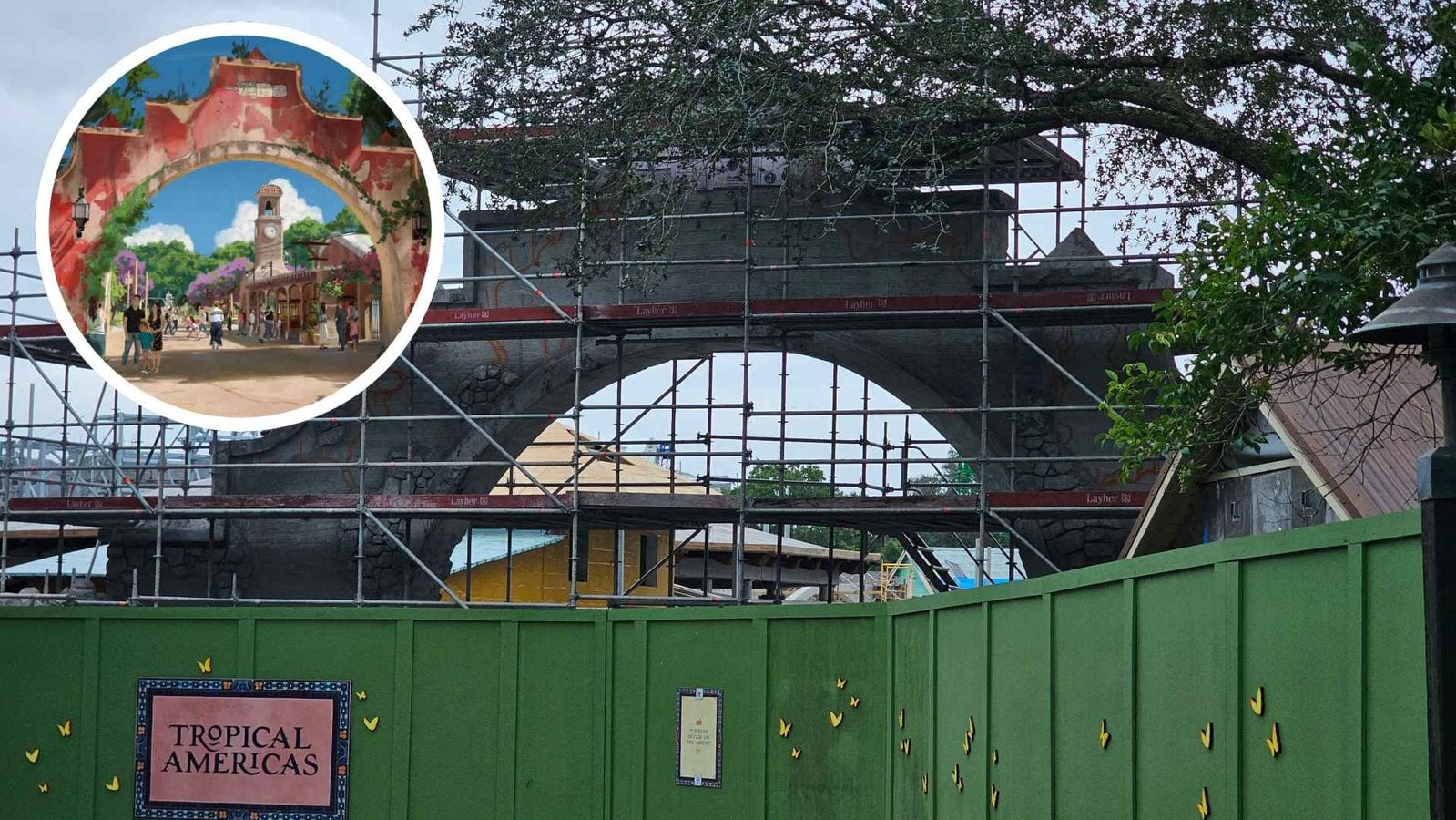New Photos Show Tropical Americas Taking Shape at Disneys Animal Kingdom Ahead of 2027