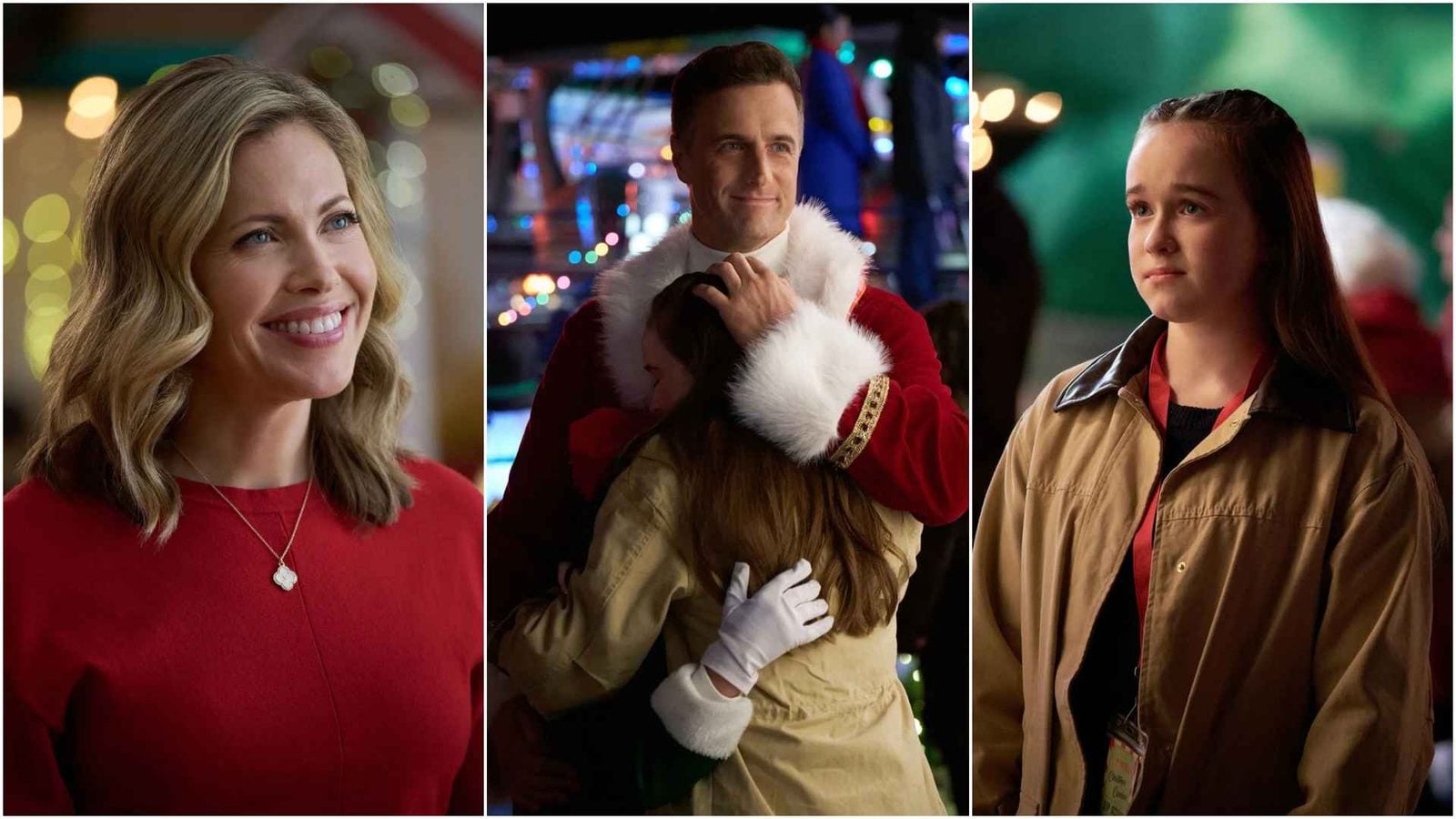 Pascale Hutton and Brendan Penny in the Hallmark Channel Christmas movie Mr  Mrs Christma