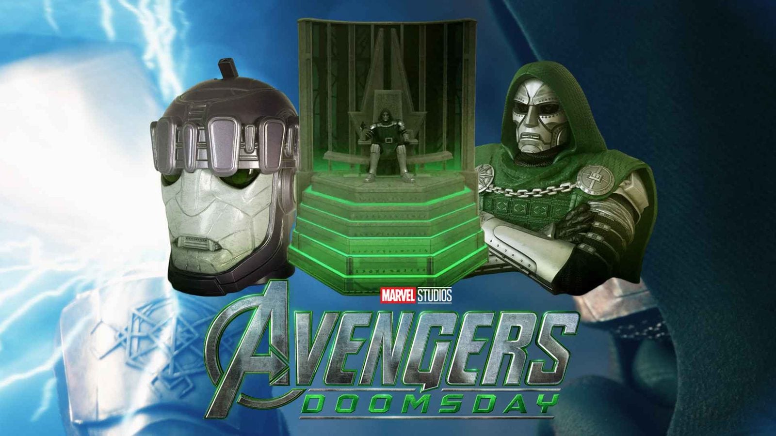 Regal Avengers Doomsday Popcorn Buckets Doom's Throne, Doctor Doom Statue and More