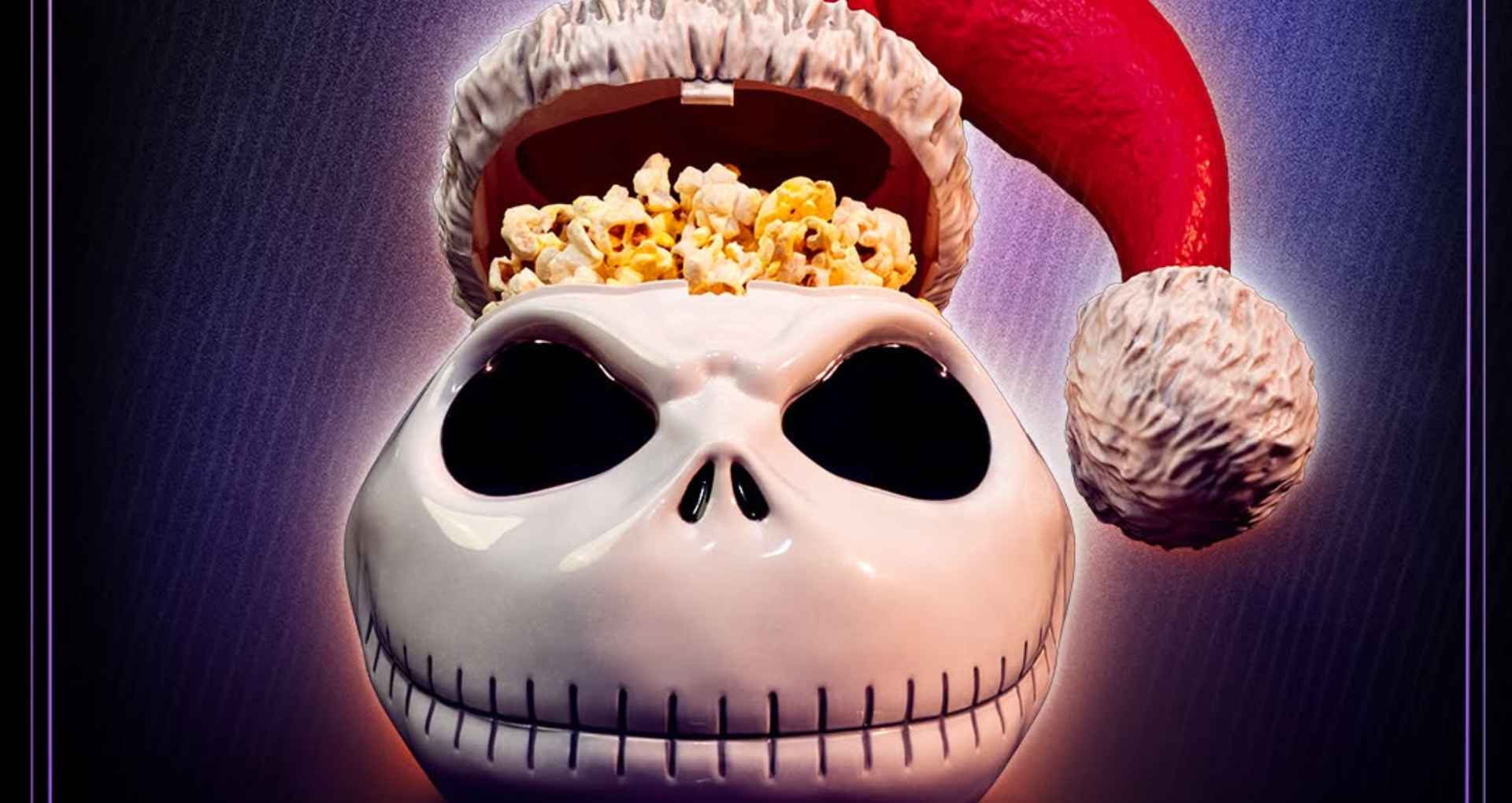 Santa Jack Nightmare Before Christmas Popcorn Bucket Now at AMC, Cinemark and Regal