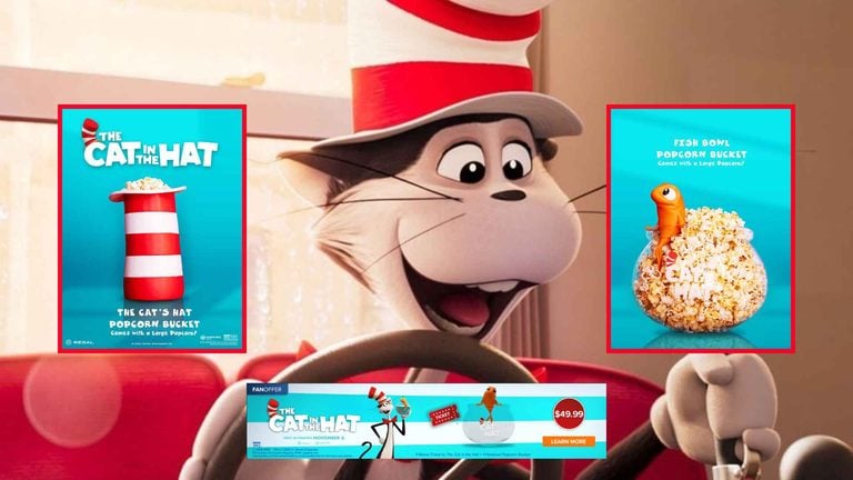 The Cat in the Hat Popcorn Buckets 2026: Fishbowl, Cat's Hat, and Everything Else