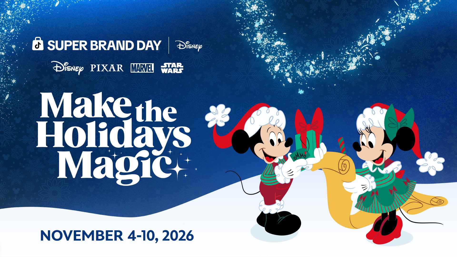 TikTok Shop Super Brand Day Featuring Disney Runs November 4 to 10 With Two Early Exclusives