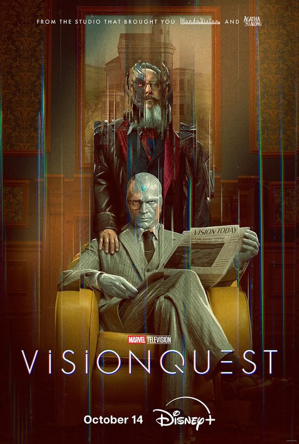 VisionQuest Trailer Vision and Ultron Return to Disney+ October 14