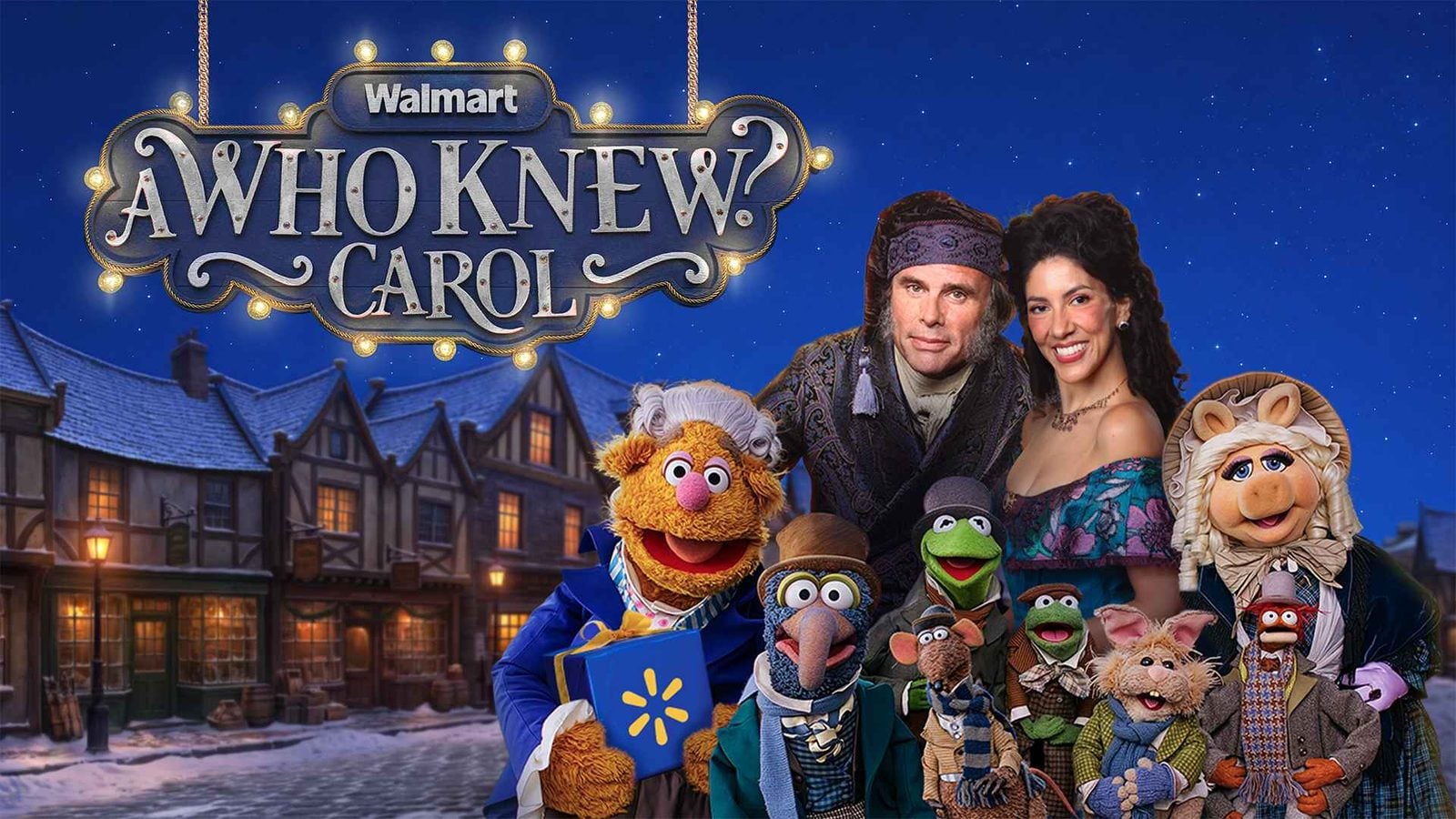 Walmarts A Who Knew Carol Brings Back The Muppet Christmas Carol With Walton Goggins