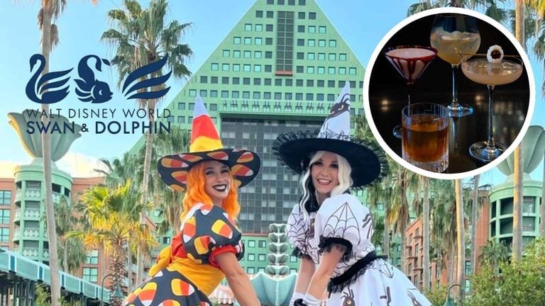 Walt Disney World Swan and Dolphin Halloween Cocktails & Costume Contests and Thanksgiving Menus for 2026