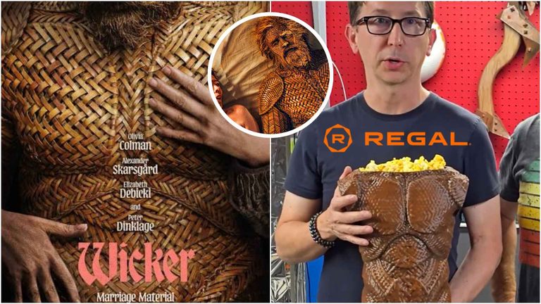 Wicker Popcorn Bucket: Regal Releases Free 3D Printable Torso Bucket for October 23