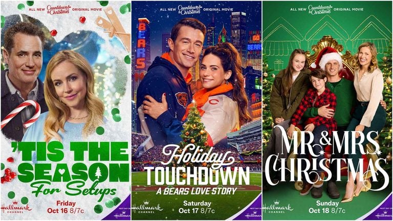 Holiday Touchdown: A Bears Love Story Leads Hallmark’s Countdown to Christmas Opening Weekend